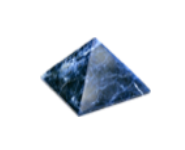 Pyramide Sodalite Bresil- Qualité Extra